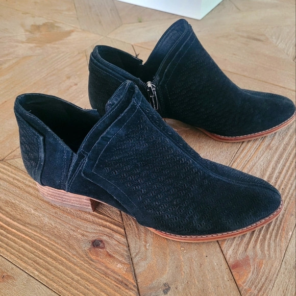 Vince Camuto Suede Ankle Boots - Picture 1 of 8
